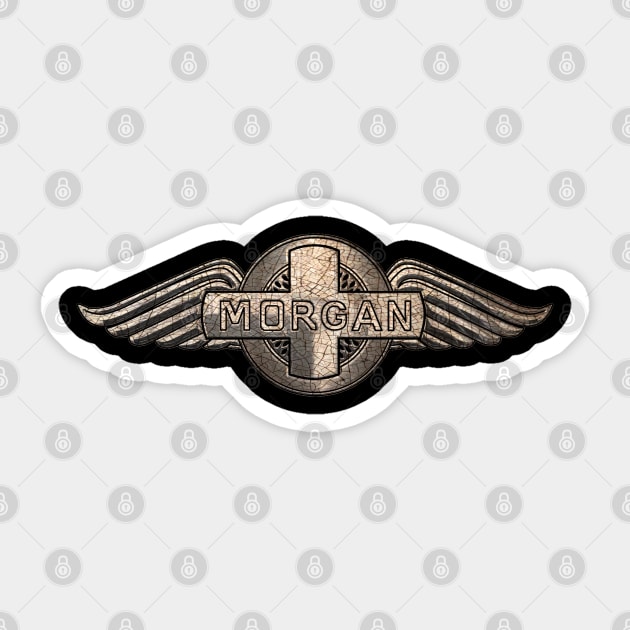 Morgan Cars UK Sticker by Midcenturydave